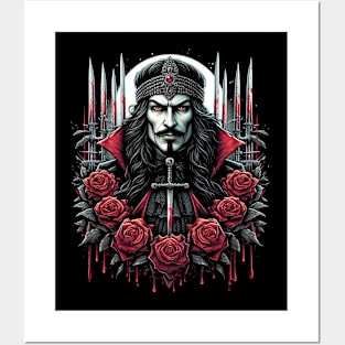 Vlad the Impaler Legacy T-Shirt - Dracula's Dark Descent Edition Posters and Art